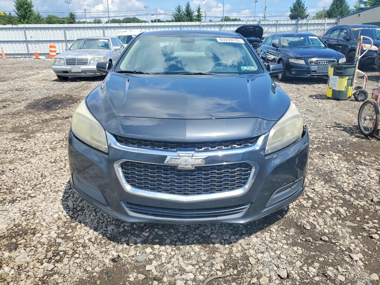 2014 Chevrolet Malibu Ls Gray vin: 1G11A5SL5EF202917