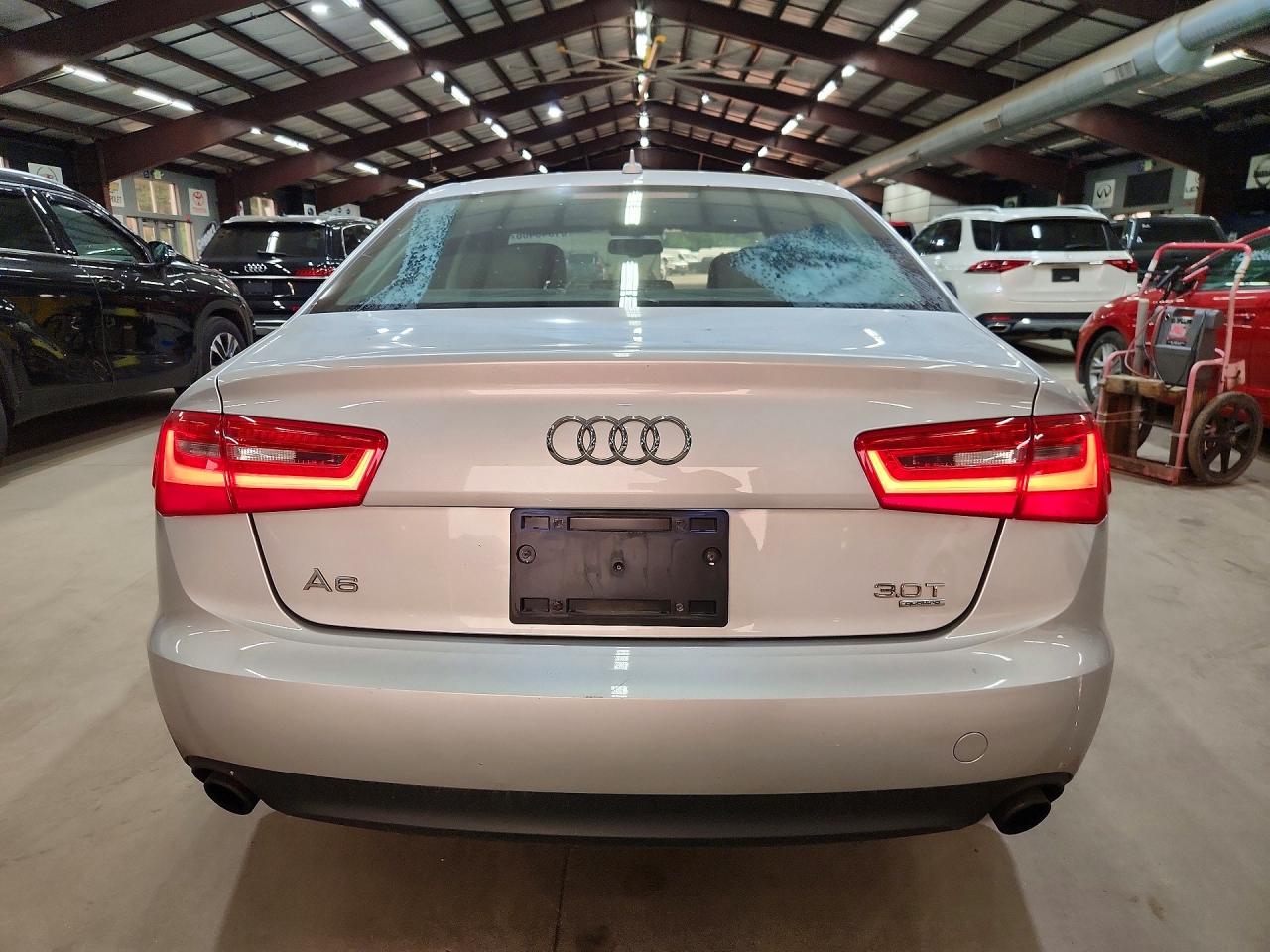 2013 Audi A6 Premium Silver vin: WAUFGAFC6DN083422