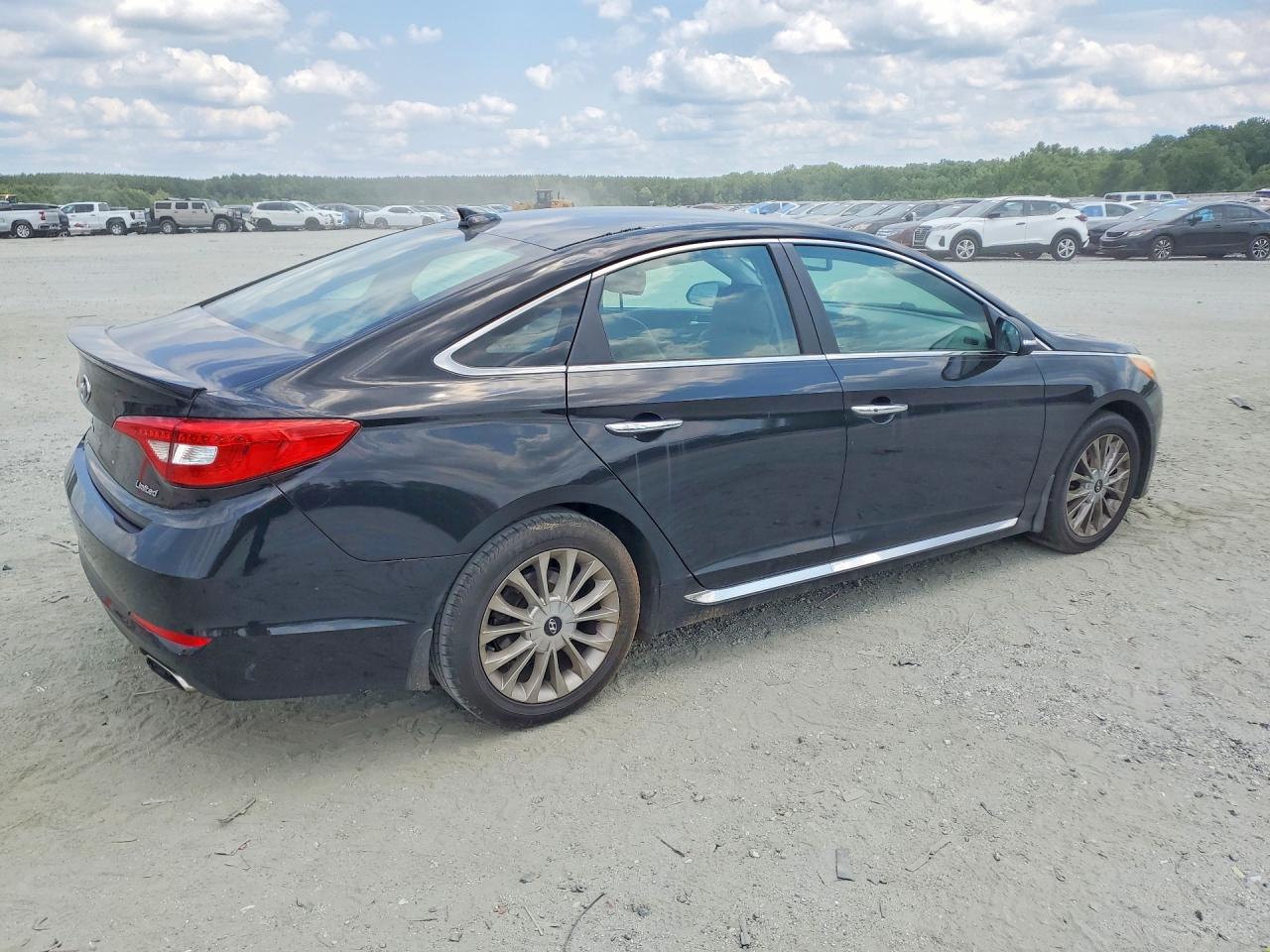 2015 Hyundai Sonata Limited Black vin: 5NPE34AF9FH238156