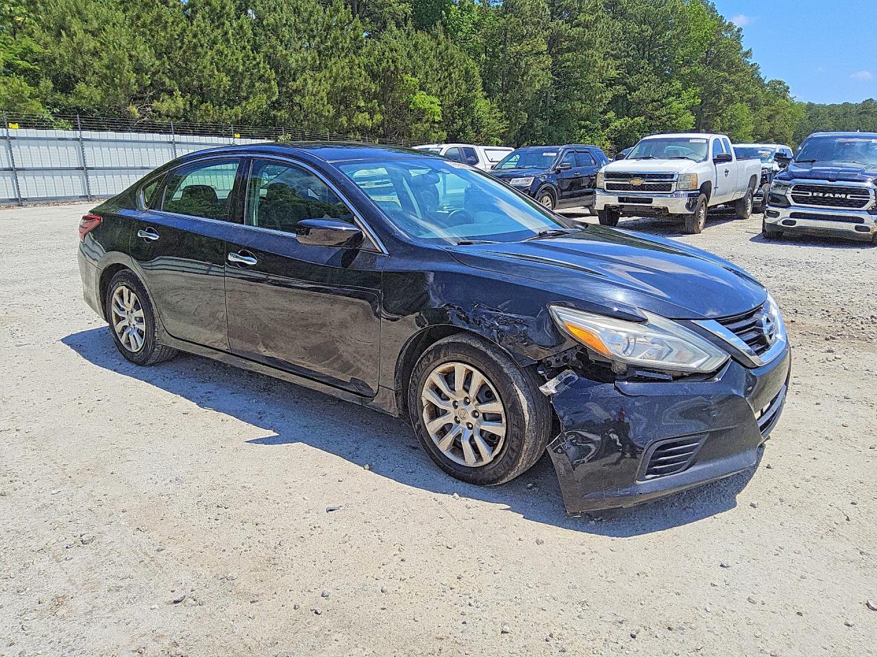 2018 Nissan Altima 2.5 S Black vin: 1N4AL3APXJC121620