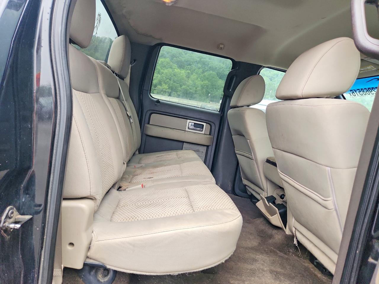 2010 Ford F150 Supercrew Black vin: 1FTFW1EV7AFD67933