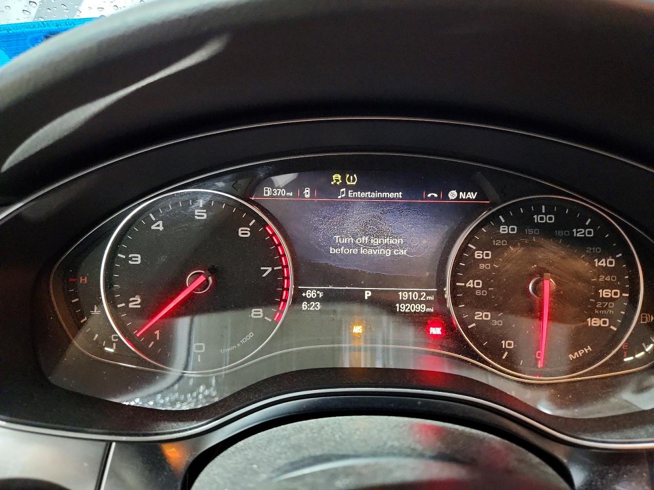 2013 Audi A6 Premium Plus Silver vin: WAUGFAFC7DN012463