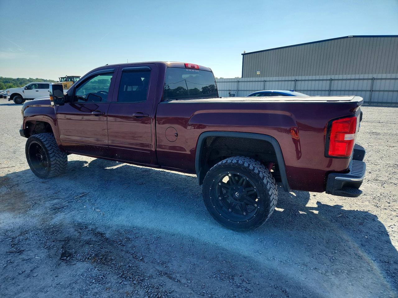 2014 Gmc Sierra K1500 Sle Red vin: 1GTV2UECXEZ261472