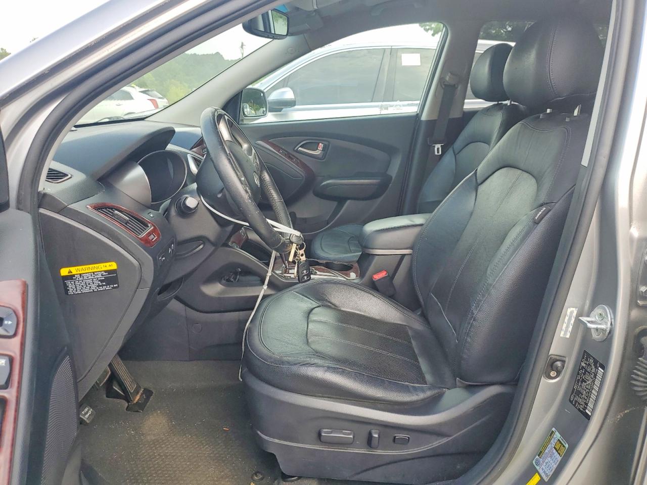 2012 Hyundai Tucson Limited Silver vin: KM8JU3ACXCU390116