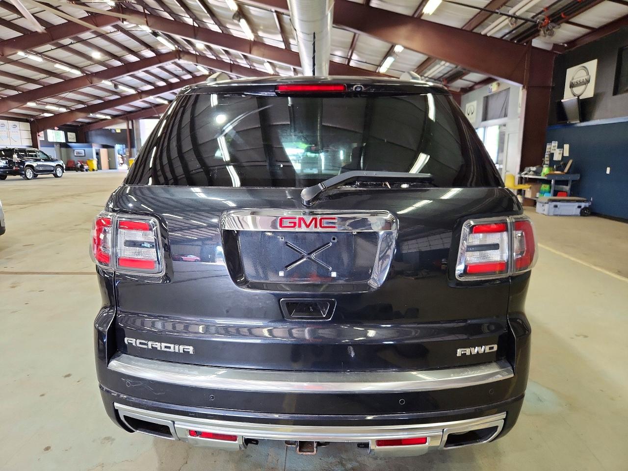 2015 Gmc Acadia Denali Black vin: 1GKKVTKD9FJ189637