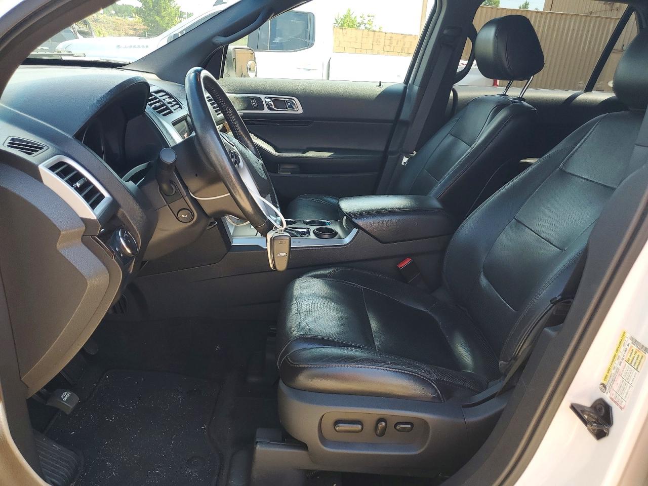 2011 Ford Explorer Limited White vin: 1FMHK7F84BGA37349