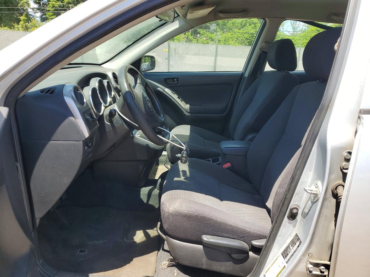 2006 Toyota Corolla Matrix Xr Silver vin: 2T1KR32E86C564552
