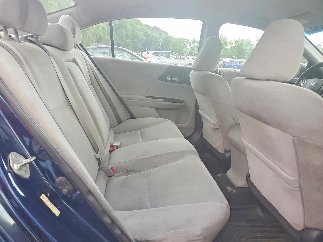 2013 Honda Accord Lx Blue vin: 1HGCR2F3XDA140770
