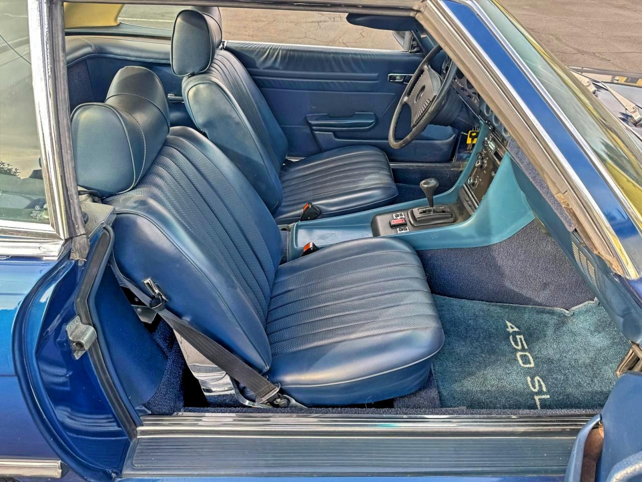 1977 Mercedes Benz 450 Sl Blue vin: 10704412040681