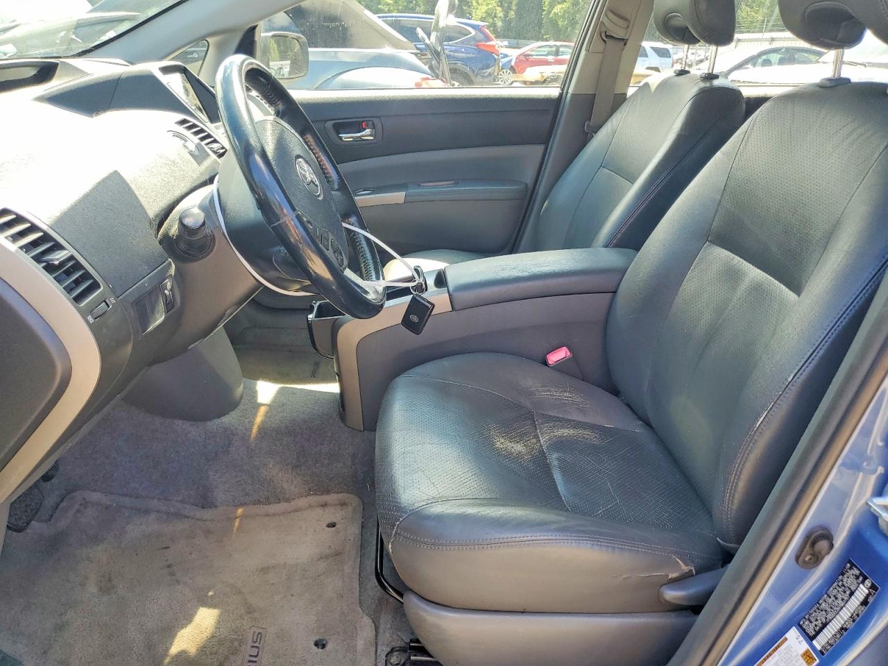 2009 Toyota Prius Base Blue vin: JTDKB20U397868757