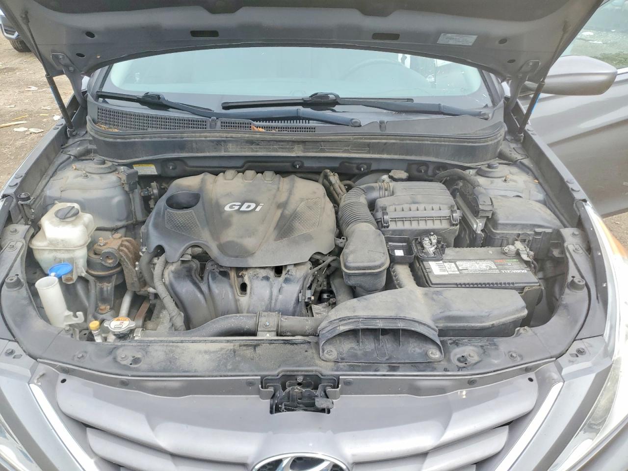 2013 Hyundai Sonata Gray vin: 5NPEB4AC5DH705398