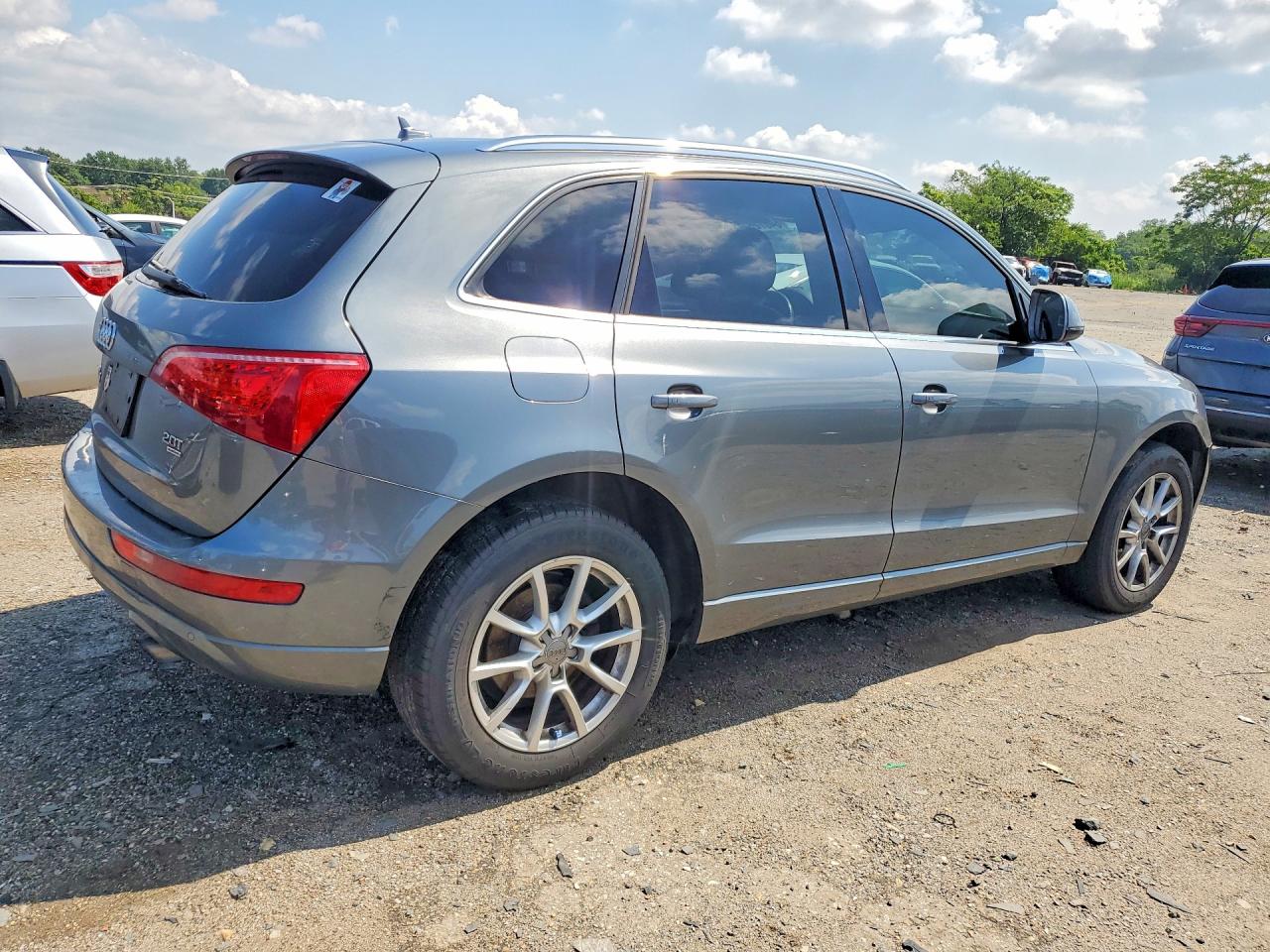 2012 Audi Q5 Premium Plus Gray vin: WA1LFAFP4CA112234