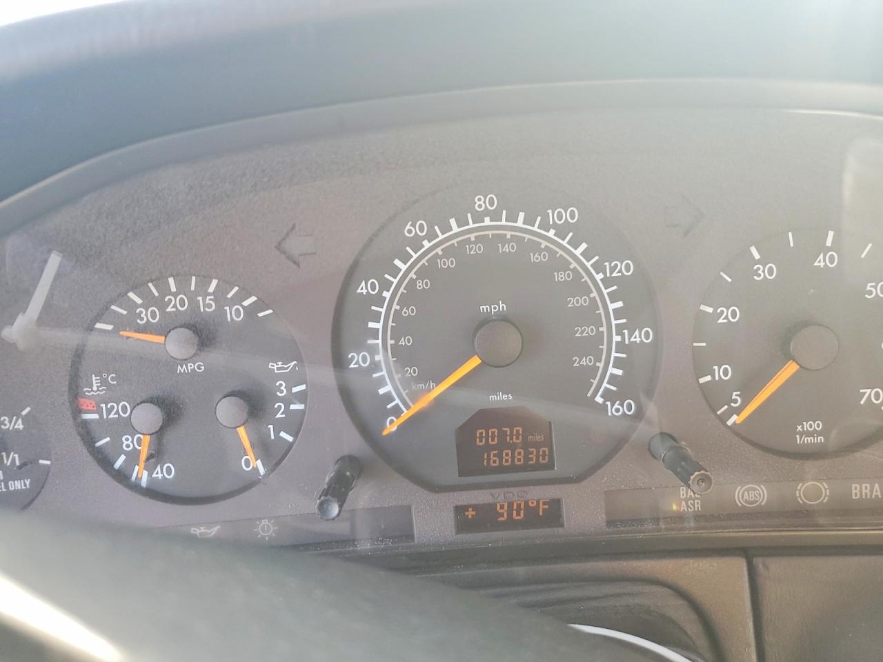 1999 Mercedes-benz S 420 Black vin: WDBGA43G0XA427578