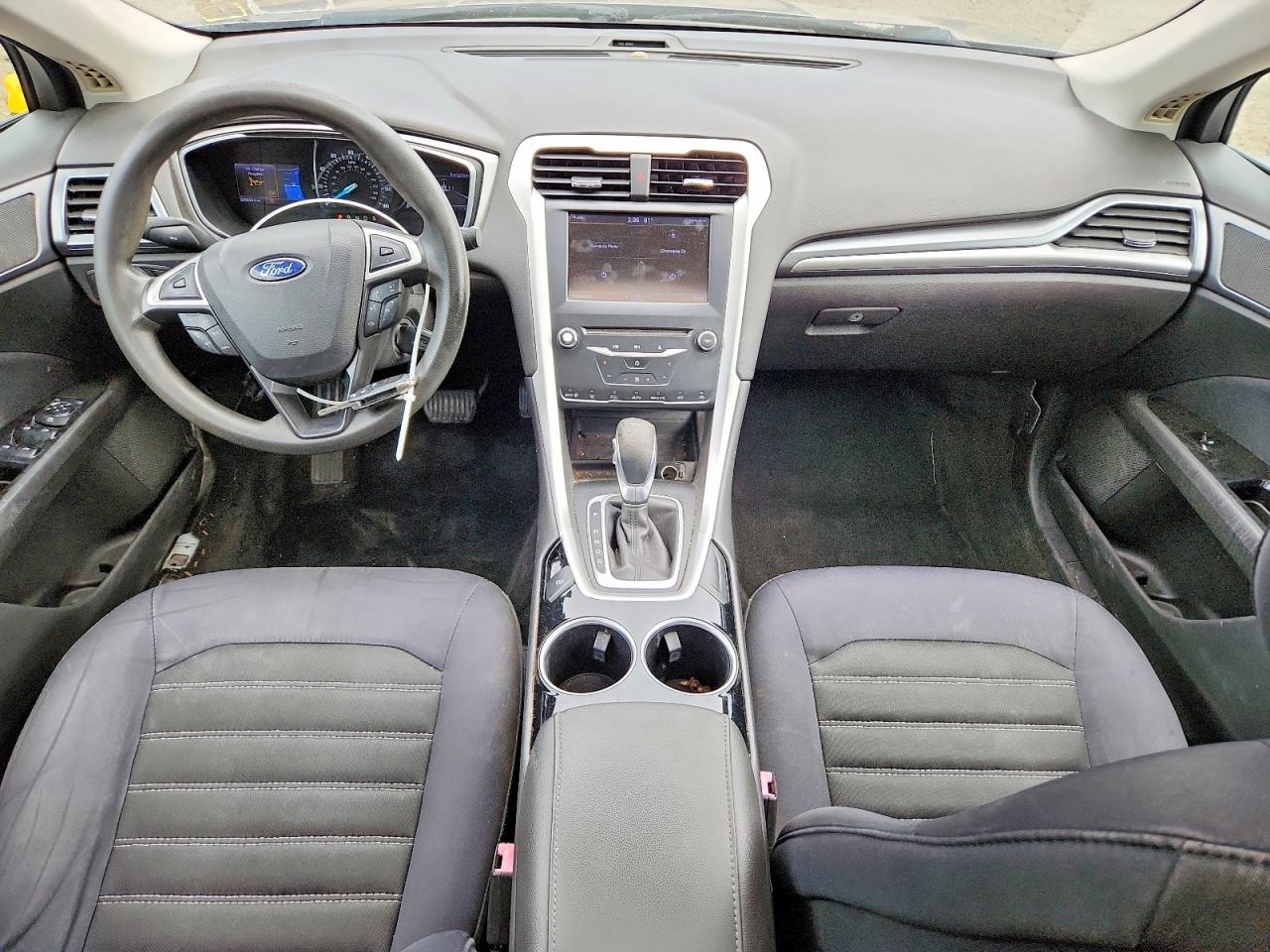 2013 Ford Fusion Se Gray vin: 3FA6P0H74DR173636
