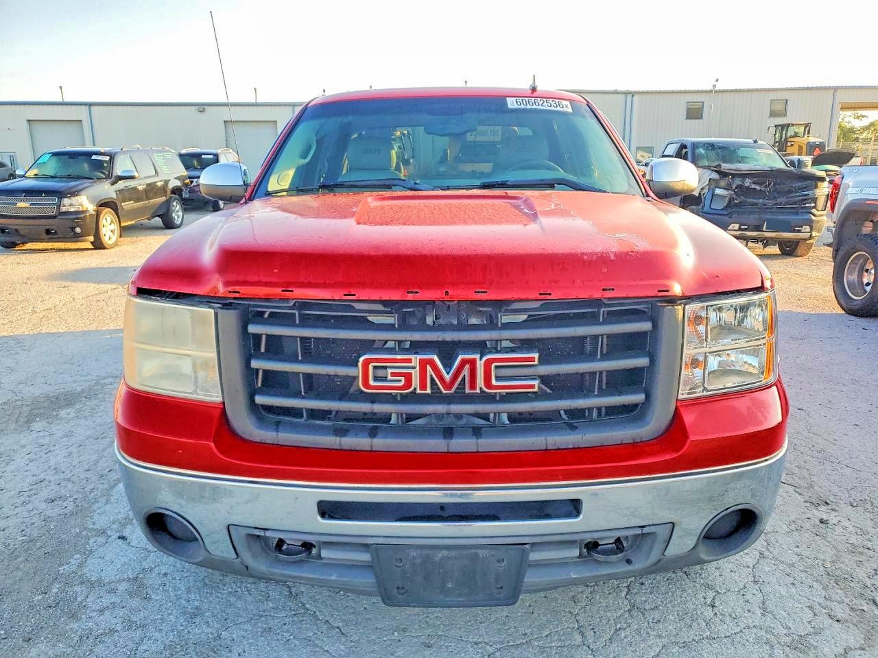 2010 Gmc Sierra K1500 Sle Red vin: 3GTRKVE38AG266106