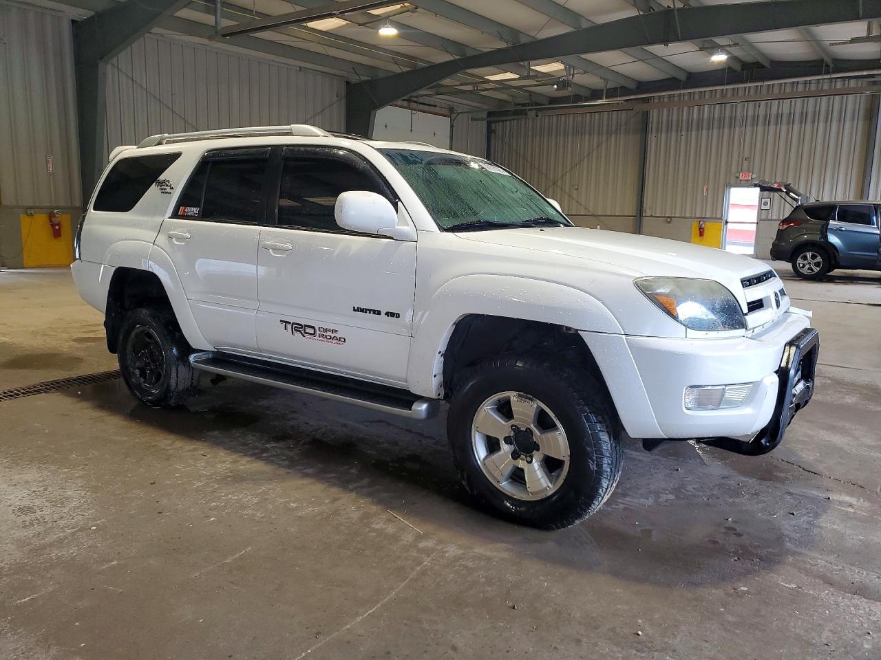 2004 Toyota 4runner Limited White vin: JTEBU17R448018673