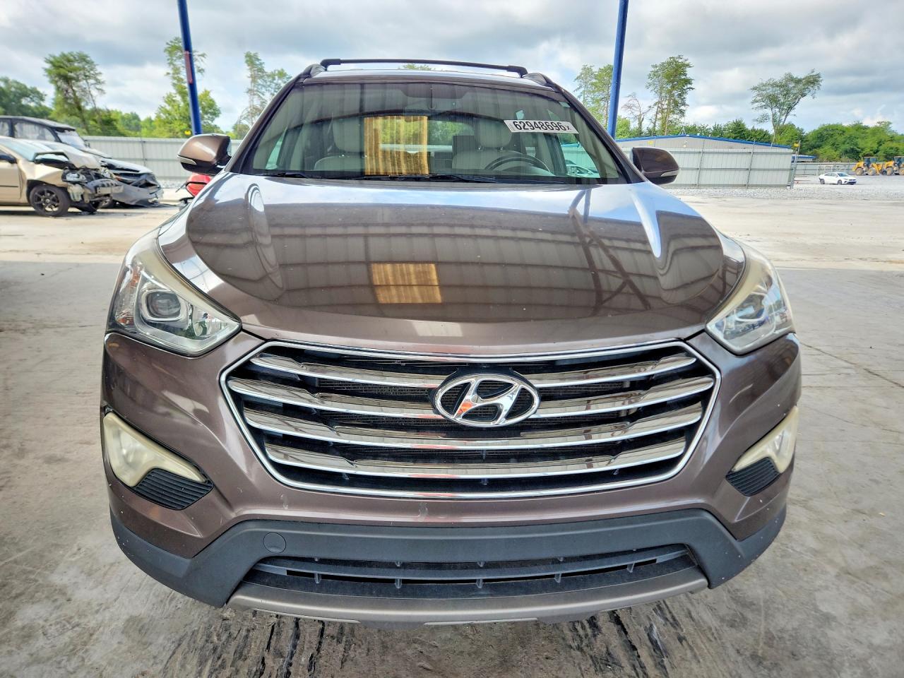2013 Hyundai Santa Fe Gls Brown vin: KM8SN4HF7DU002879
