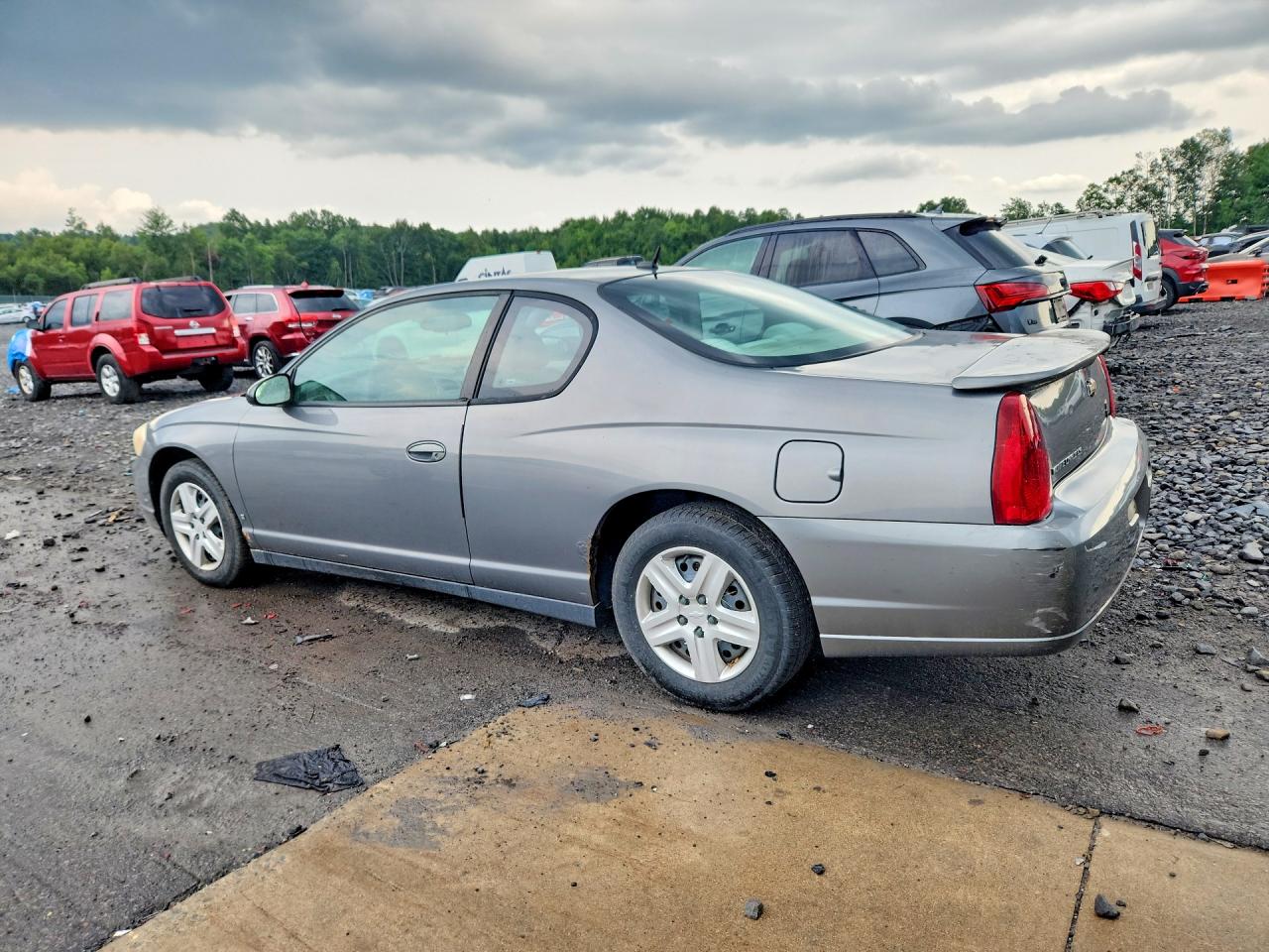 2006 Chevrolet Monte Carlo Ls Gray vin: 2G1WJ16K169190825