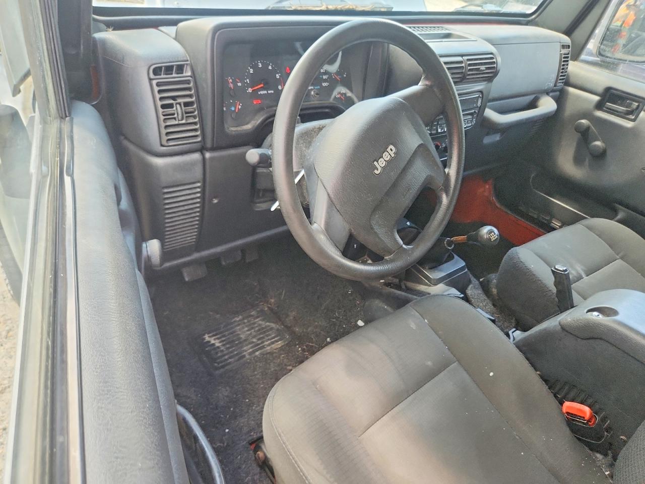 2006 Jeep Wrangler X Gray vin: 1J4FA39S86P718015