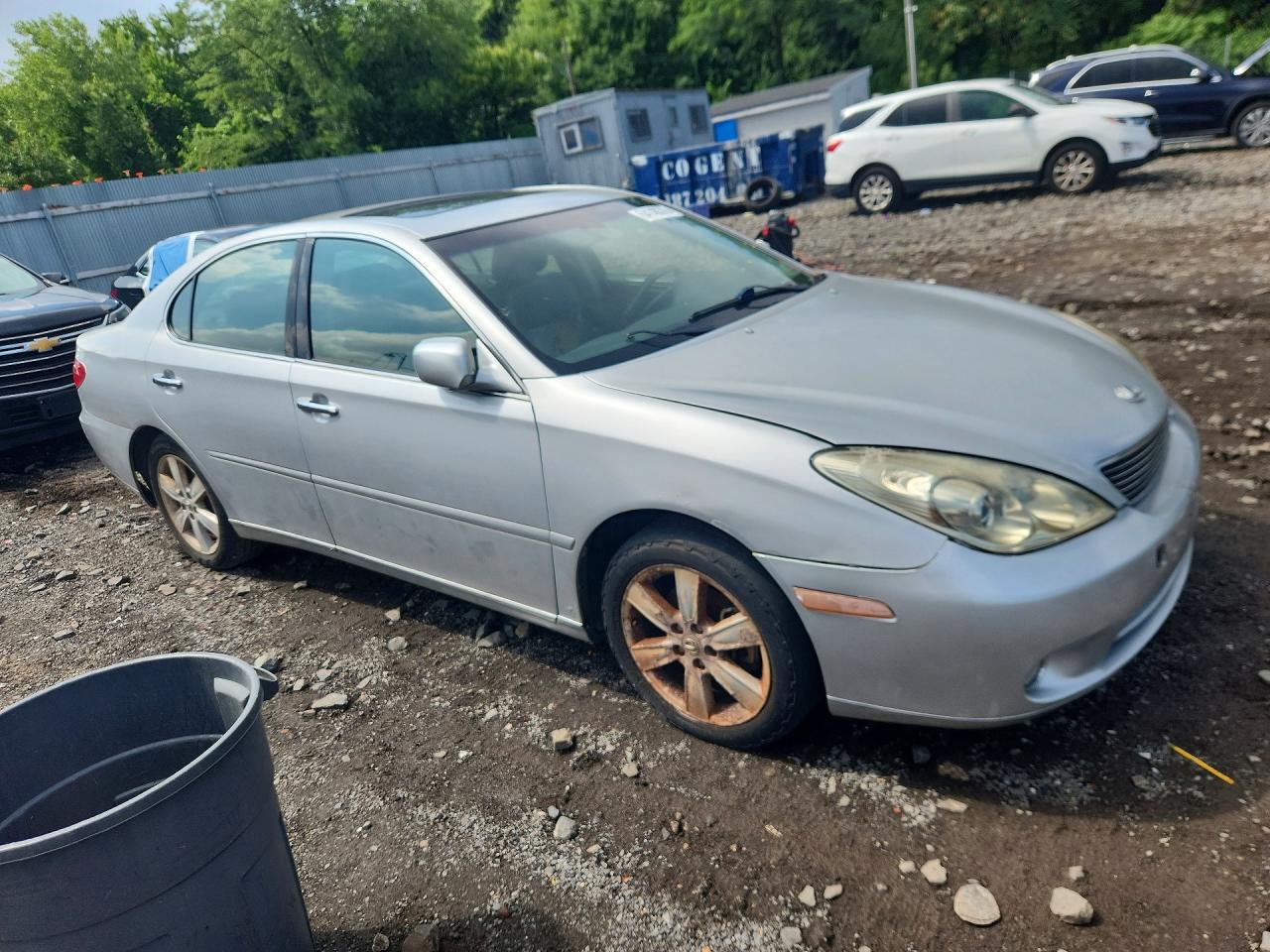2005 Lexus Es 330 Silver vin: JTHBA30G055108082