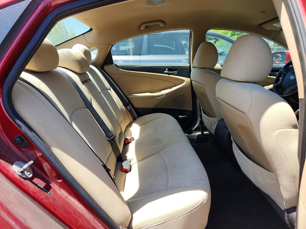 2013 Hyundai Sonata Gls Red vin: 5NPEB4AC9DH697581