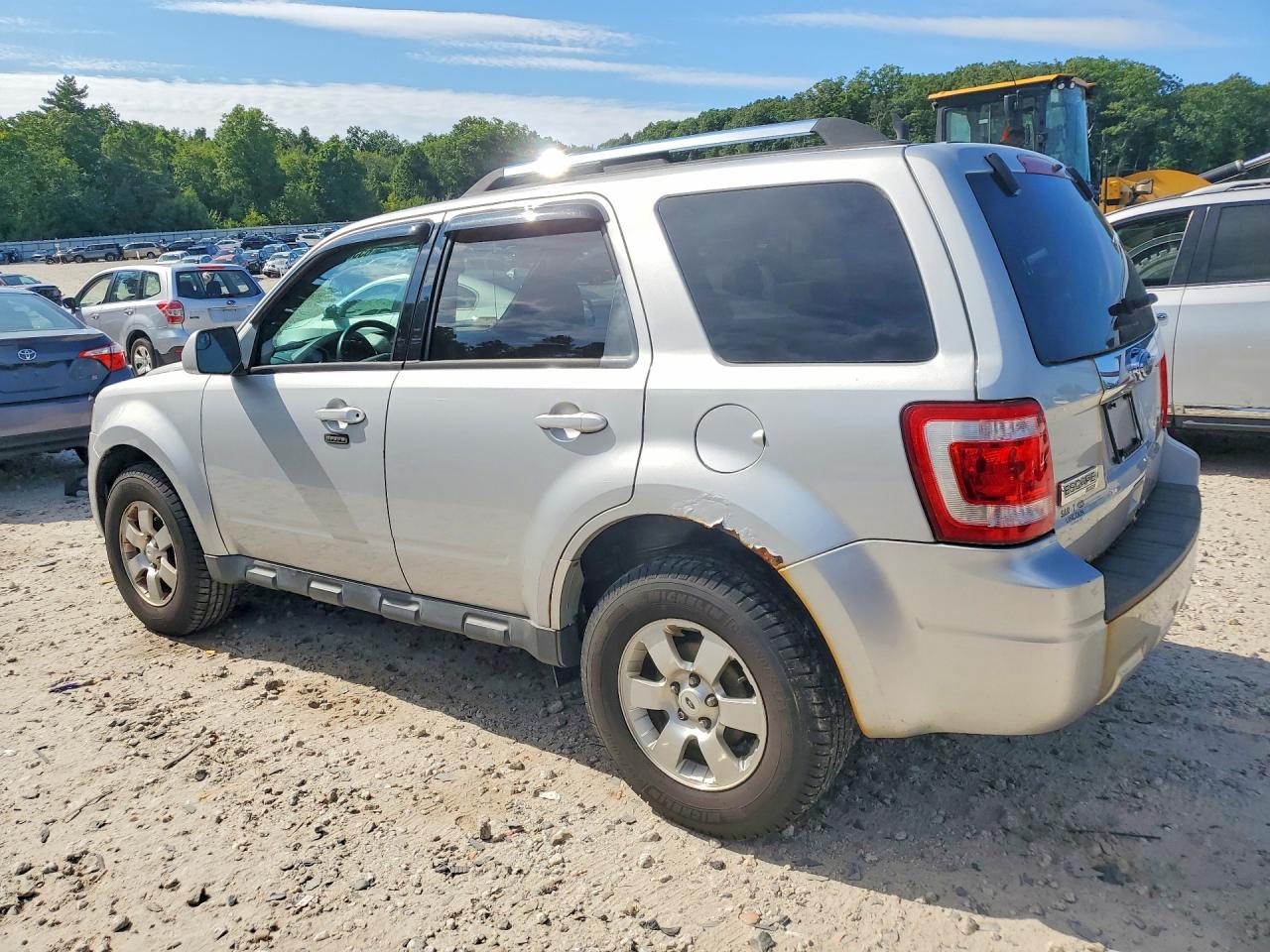 2012 Ford Escape Limited Silver vin: 1FMCU9EG2CKB34864