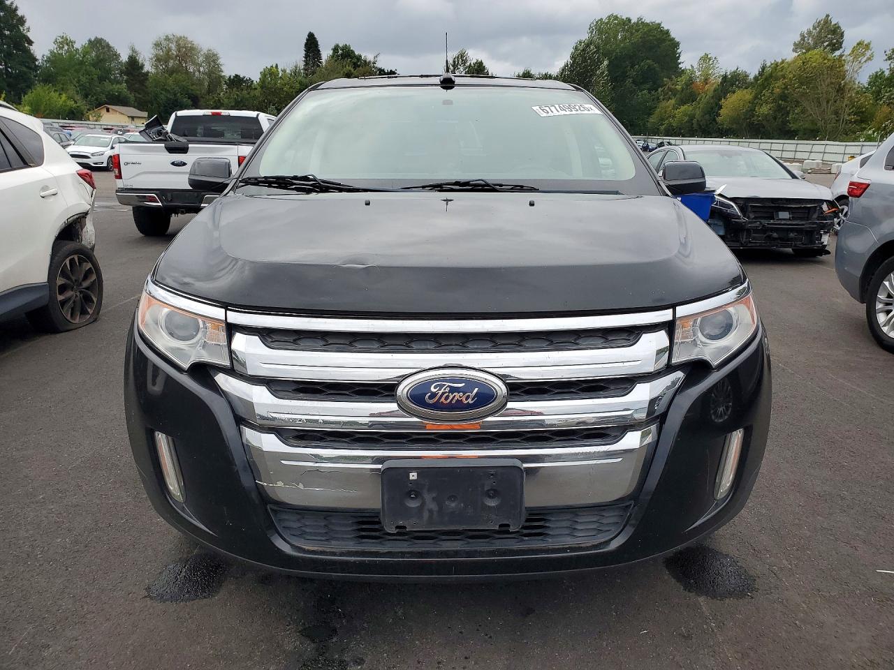 2013 Ford Edge Sel Black vin: 2FMDK4JC0DBC30598