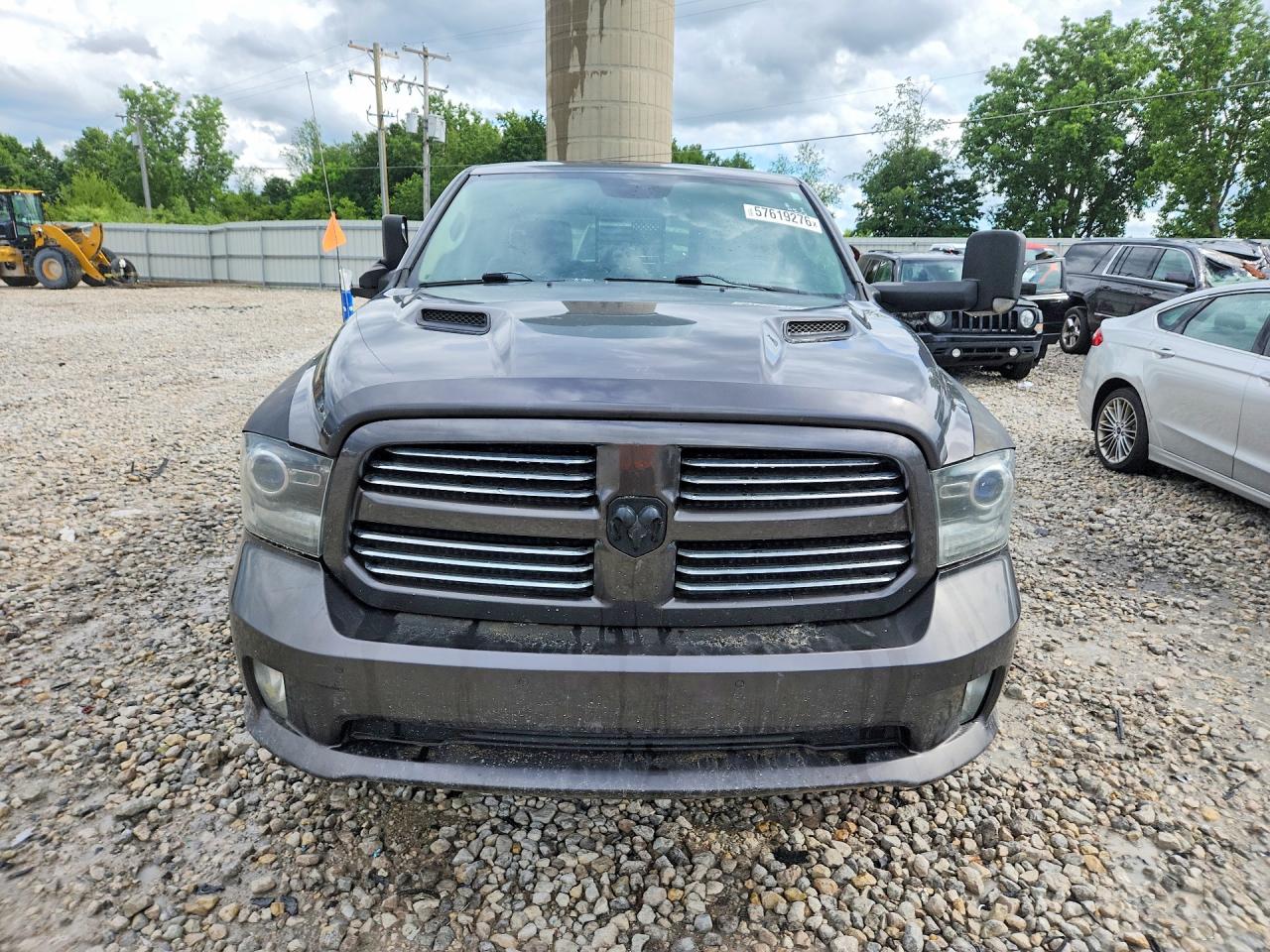 2014 Ram 1500 Sport Black vin: 1C6RR7MT8ES212240