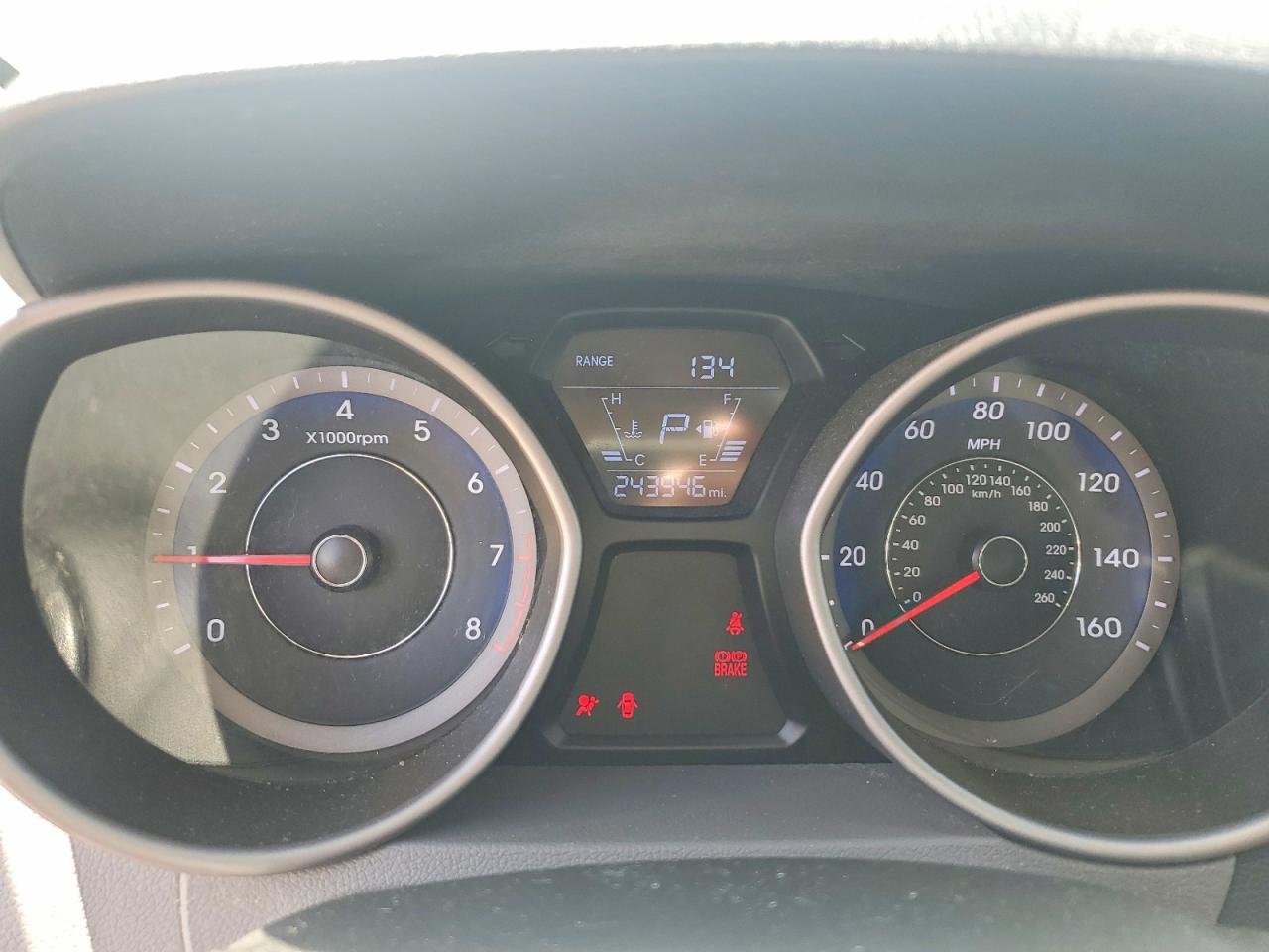 2015 Hyundai Elantra Se Синий vin: KMHDH4AE8FU280839