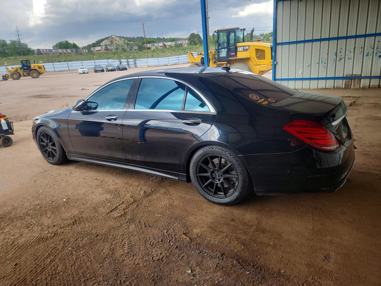 2014 Mercedes-benz S 550 4matic Черный vin: WDDUG8FB1EA065838