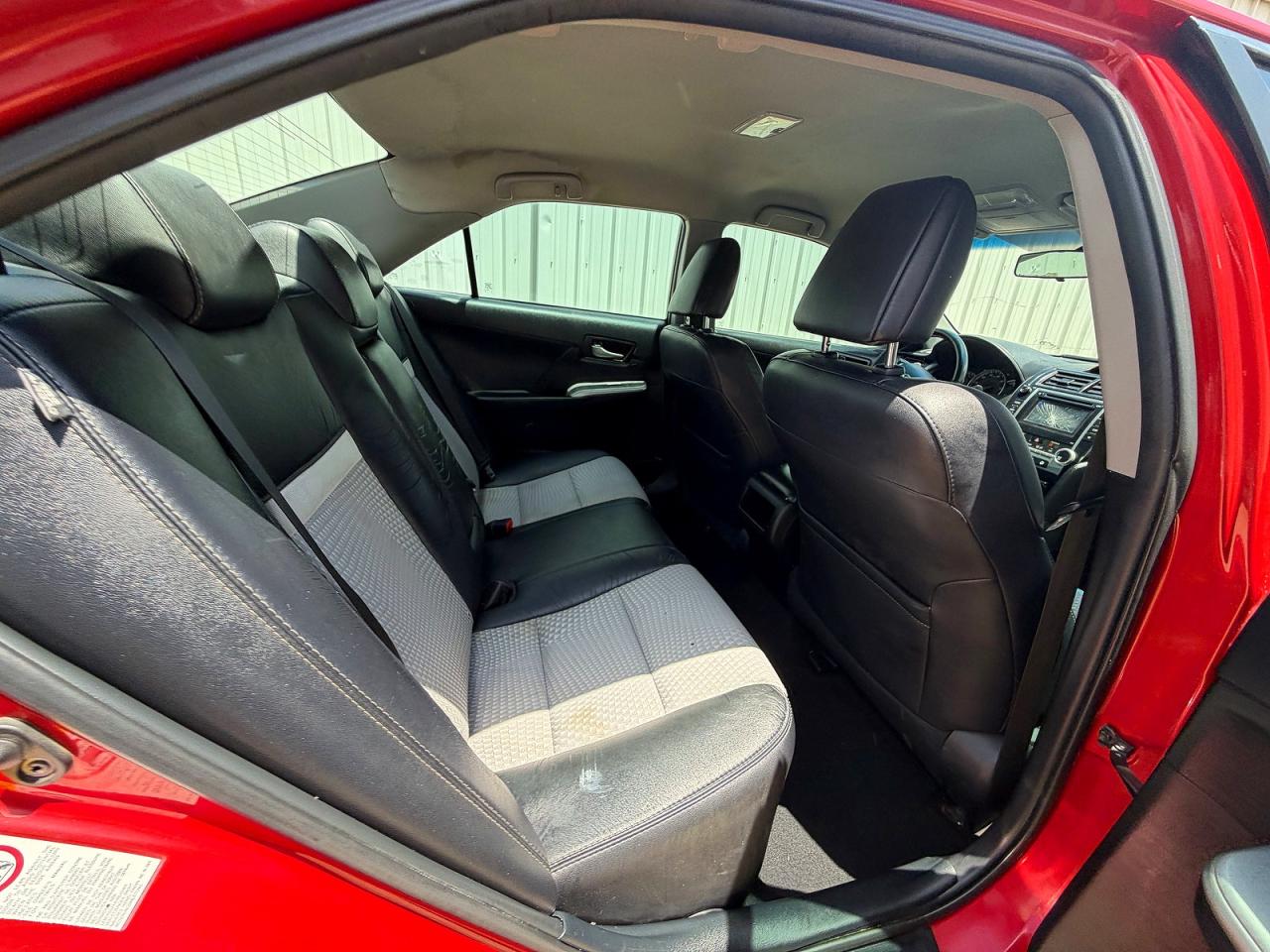 2014 Toyota Camry Se Red vin: 4T1BF1FK3EU759629