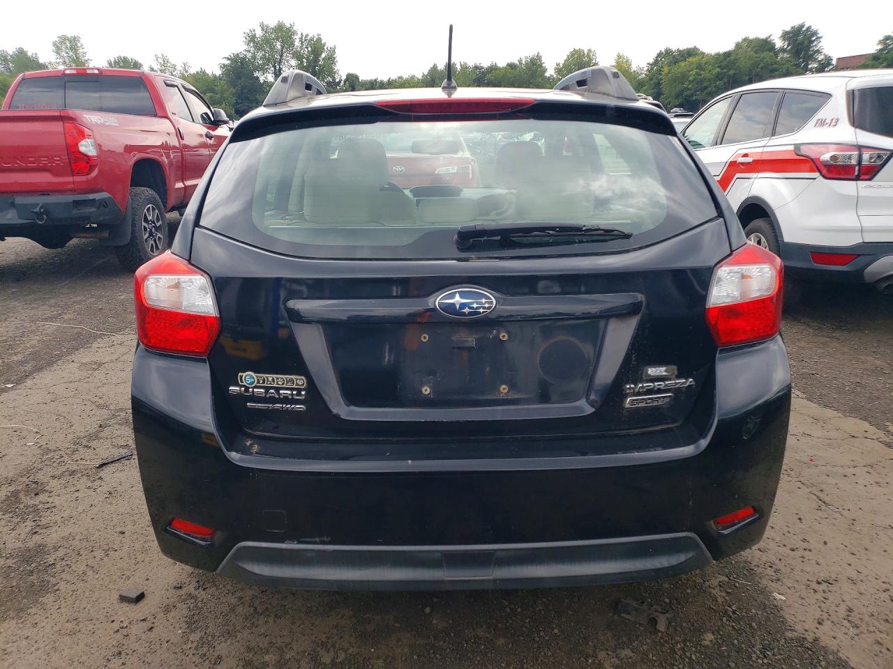 2012 Subaru Impreza Sport Premium Black vin: JF1GPAL63CH210359