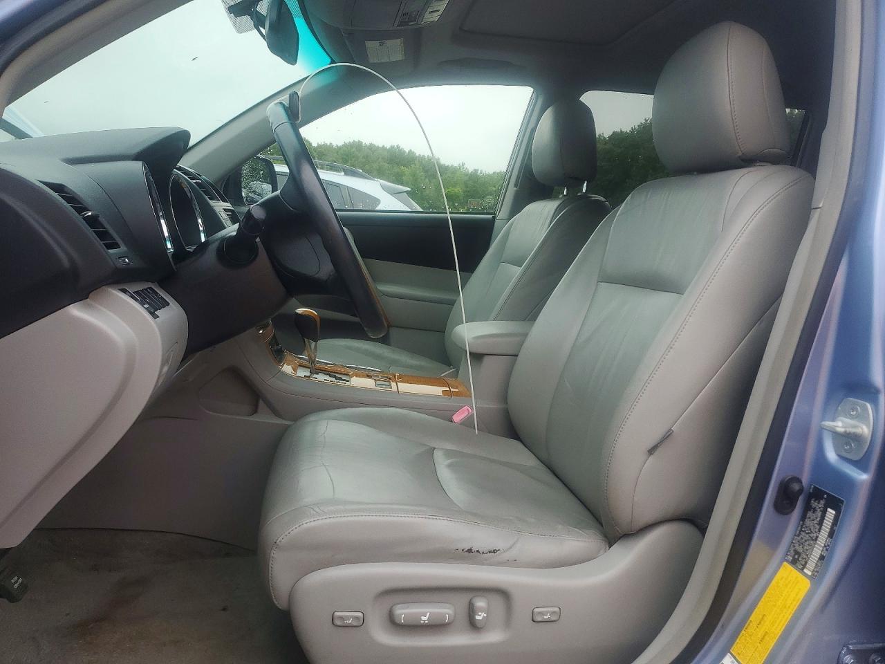 2009 Toyota Highlander Hybrid Limited Blue vin: JTEEW44A992028181