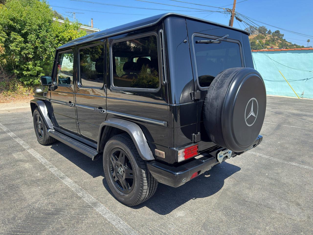 2005 Mercedes-benz G 500 Black vin: WDCYR49EX5X156540