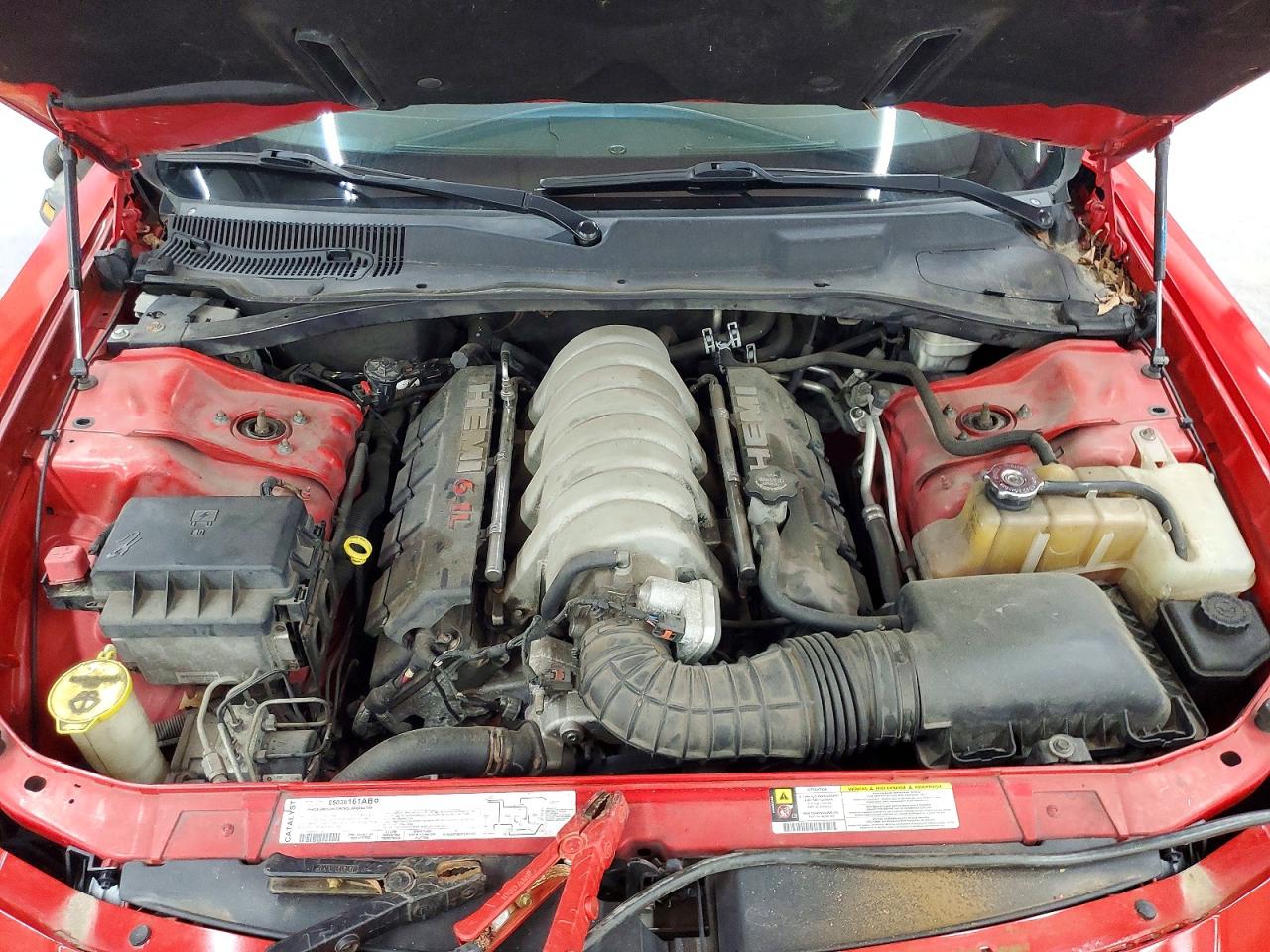 2007 Dodge Charger Srt-8 Red vin: 2B3KA73W67H685479