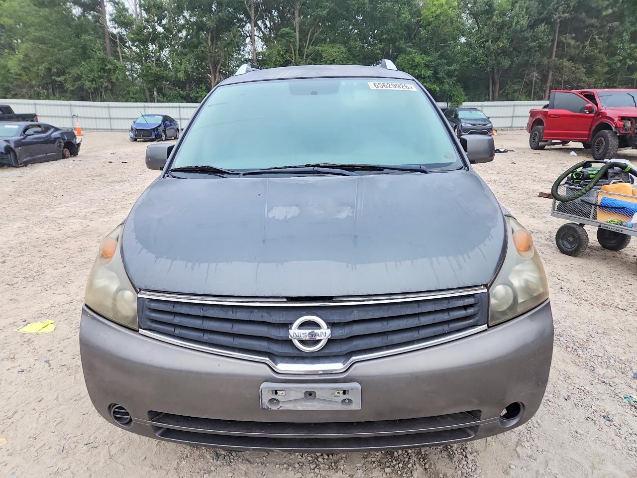 2007 Nissan Quest 3.5 Gray vin: 5N1BV28U57N124786