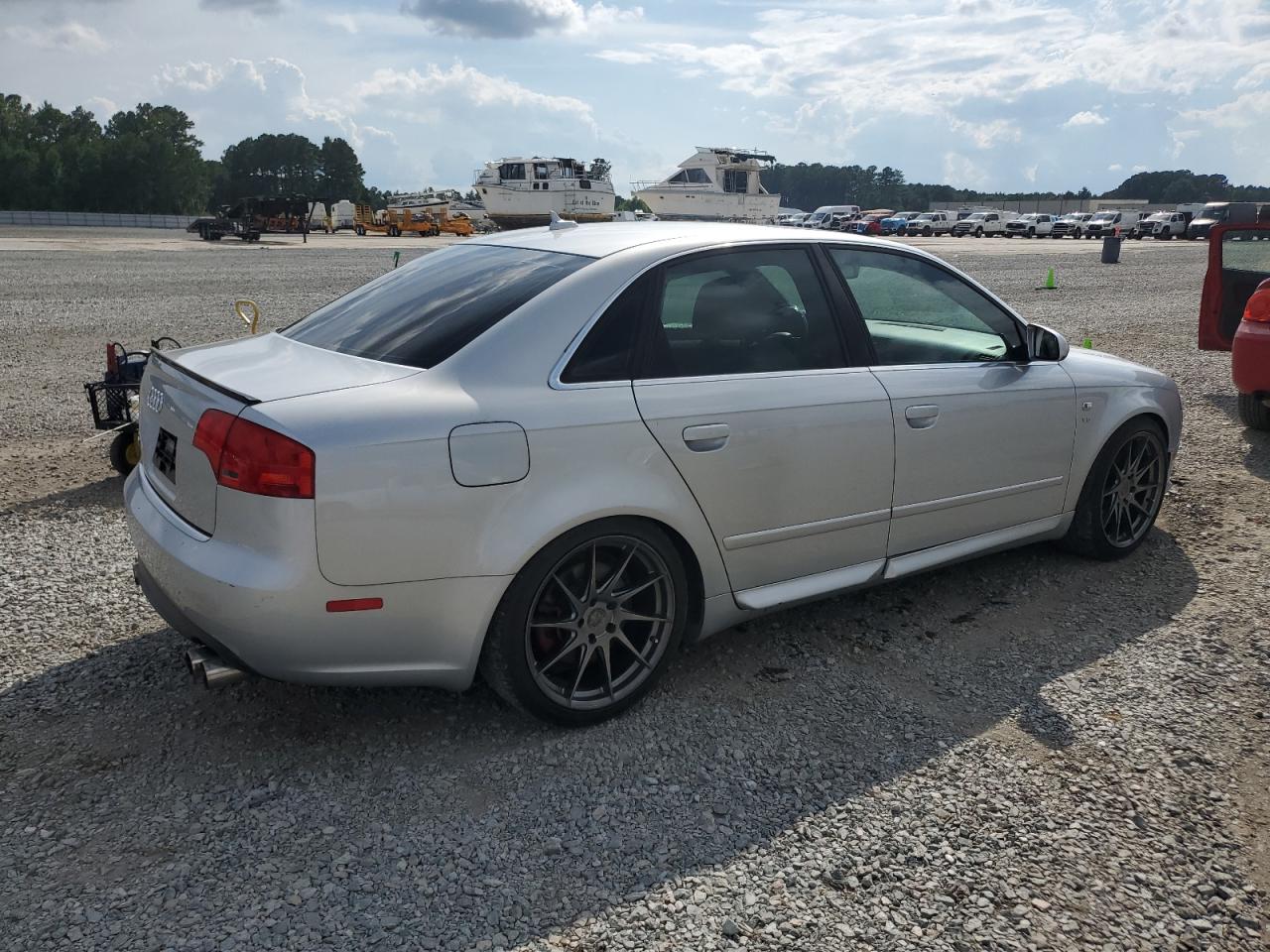 2007 Audi New S4 Quattro   Серебряный vin: WAUGL78E57A202283