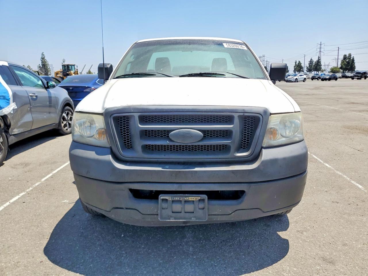 2006 Ford F150 White vin: 1FTRF12216NB72625