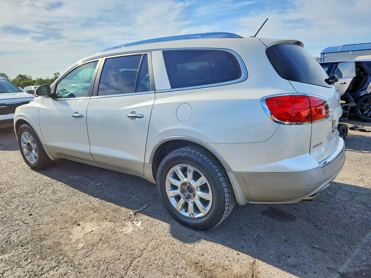 2011 Buick Enclave Cxl White vin: 5GAKVBED4BJ363742