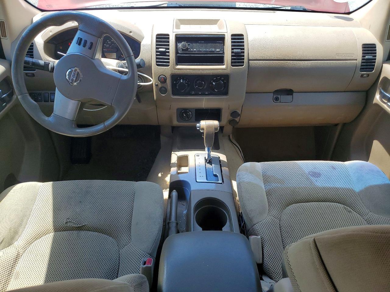 2006 Nissan Frontier Se Red vin: 1N6AD07W86C458232