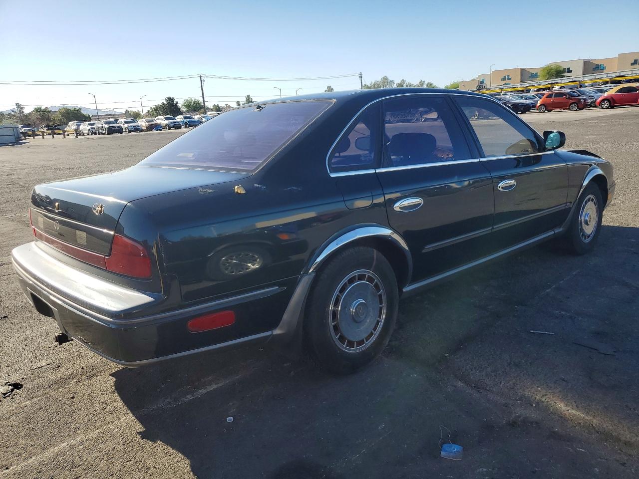 1991 Infiniti Q45 Base Green vin: JNKNG01C8MM103500