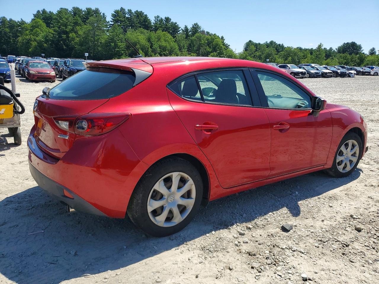 2015 Mazda 3 Sport Red vin: 3MZBM1K73FM163306