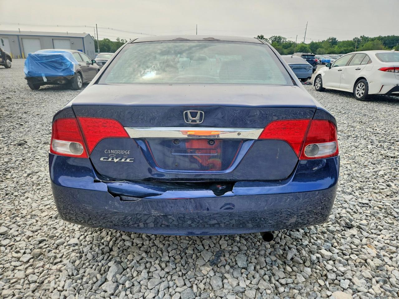 2010 Honda Civic Lx Blue vin: 2HGFA1E59AH551012