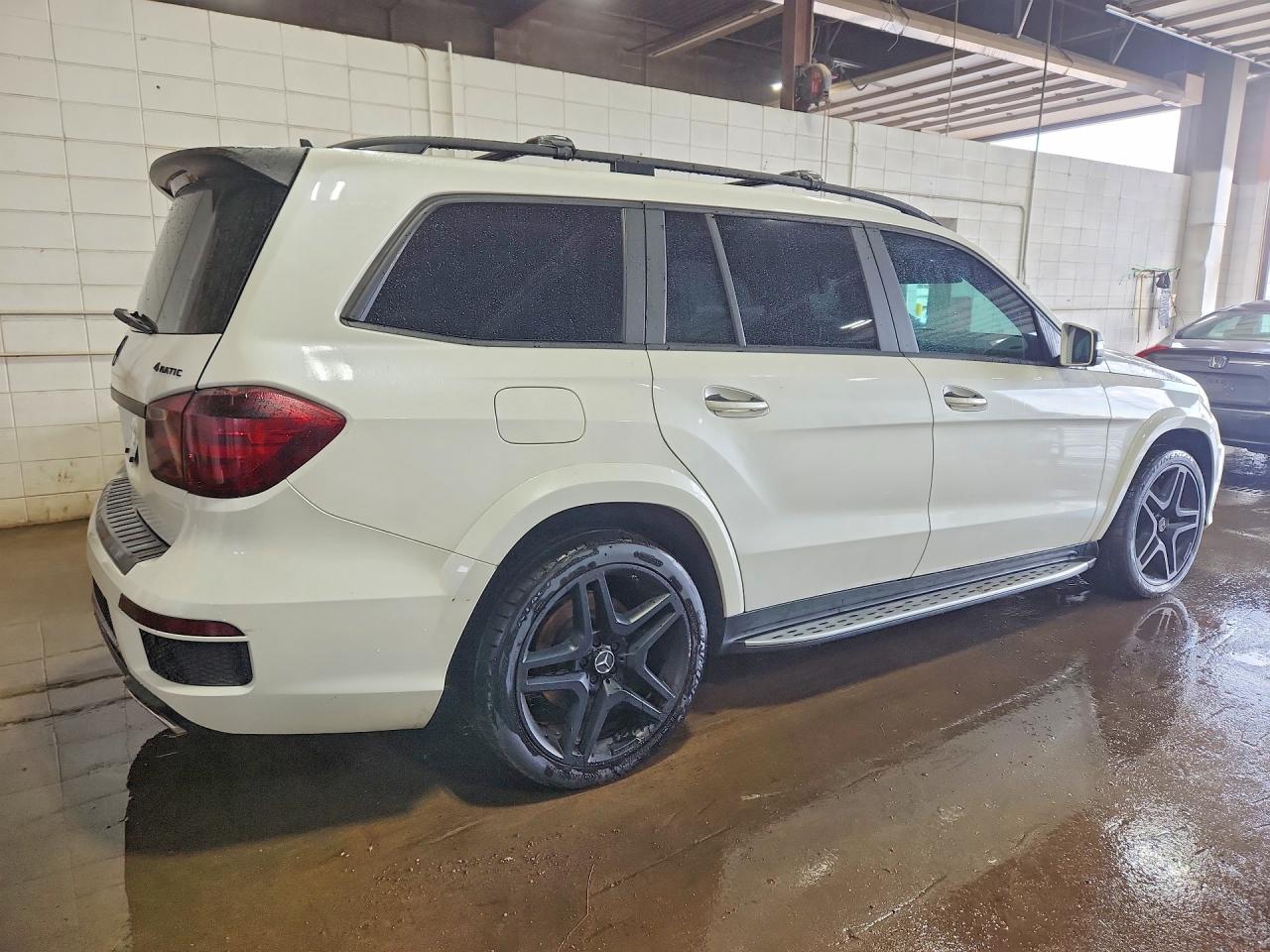 2014 Mercedes-benz Gl 550 4matic White vin: 4JGDF7DE7EA377680