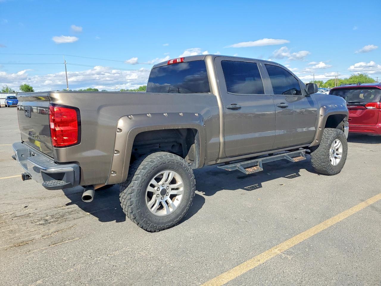 2014 Chevrolet Silverado C1500 Lt Brown vin: 3GCPCREC3EG478378