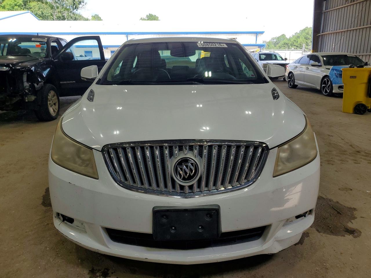 2010 Buick Lacrosse Cxl White vin: 1G4GC5EG8AF120695