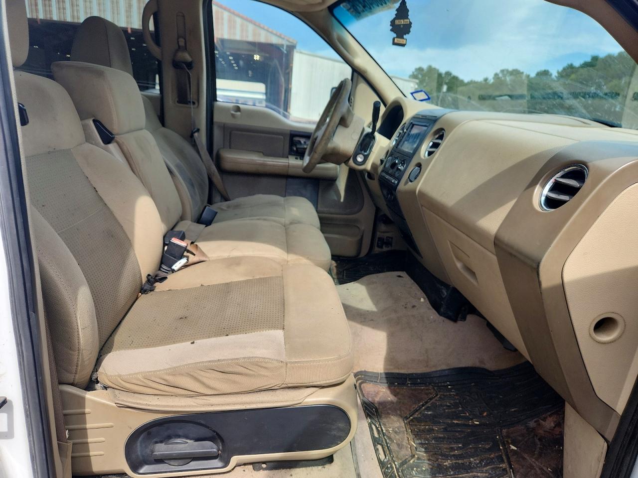 2008 Ford F150 Supercrew White vin: 1FTRW12W28FA93514