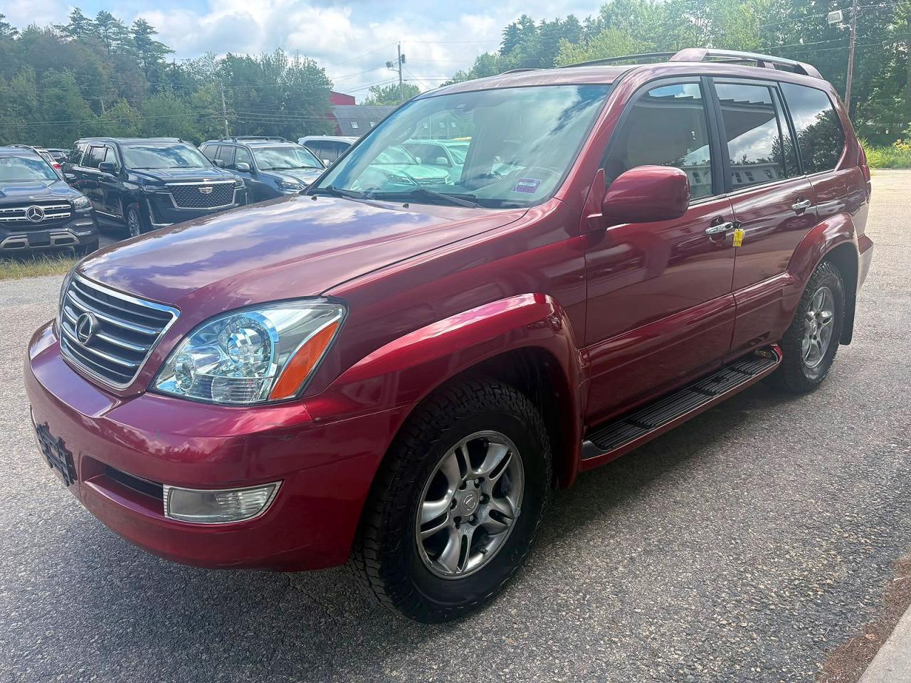 2008 Lexus Gx 470 Burgundy vin: JTJBT20XX80164244