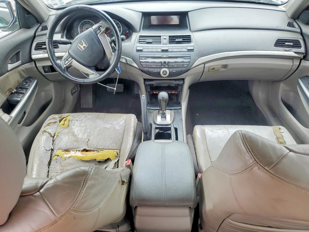 2008 Honda Accord Exl Gray vin: JHMCP26878C069956