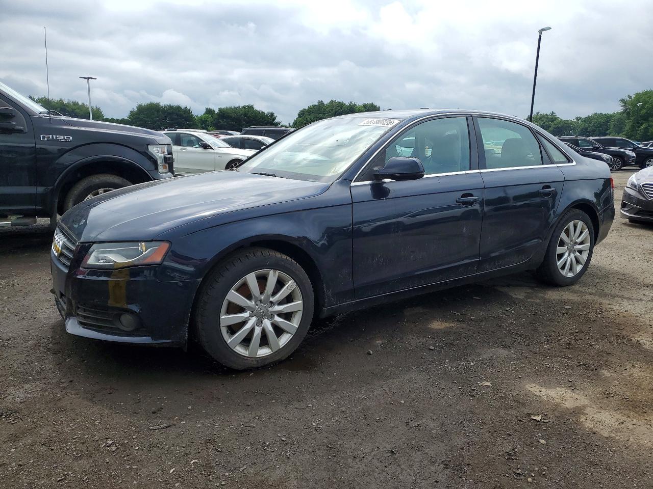 2011 Audi A4 Premium Plus Синий vin: WAUFFAFL9BN048910